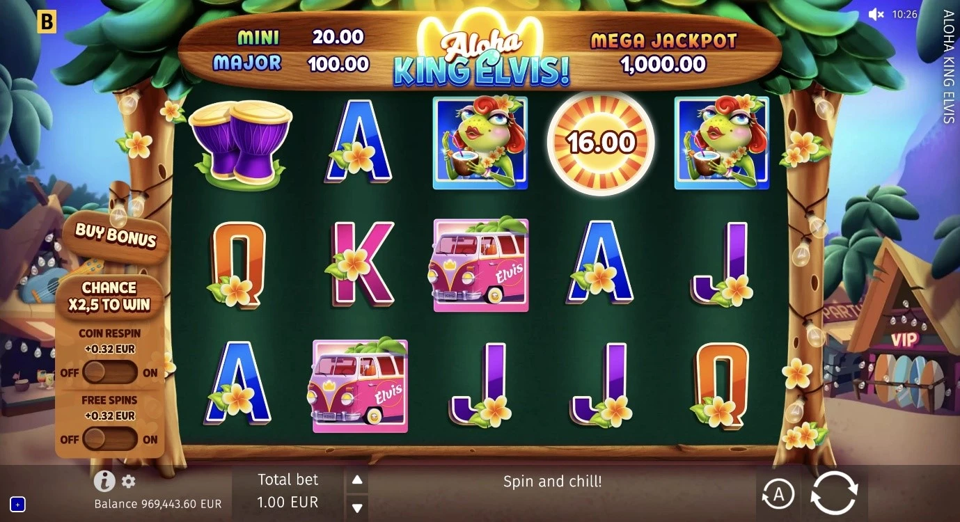 4. Aloha King Elvis (BGaming)