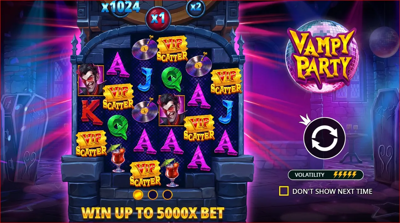 1. Vampy Party — Neon, Masquerades, and Ramping Multipliers 1. Vampy Party — Neon, Masquerades, and Ramping Multipliers