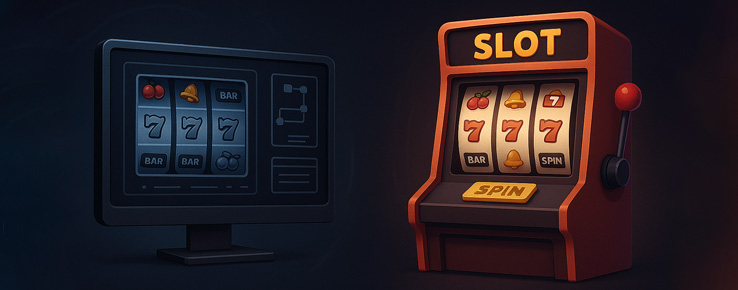 What is the difference between online slots and offline slots