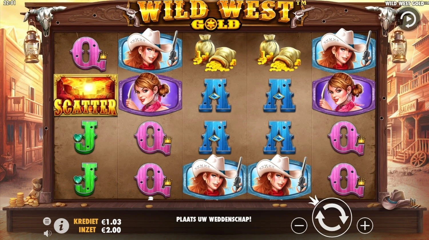 3. Wild West Gold (Pragmatic Play)