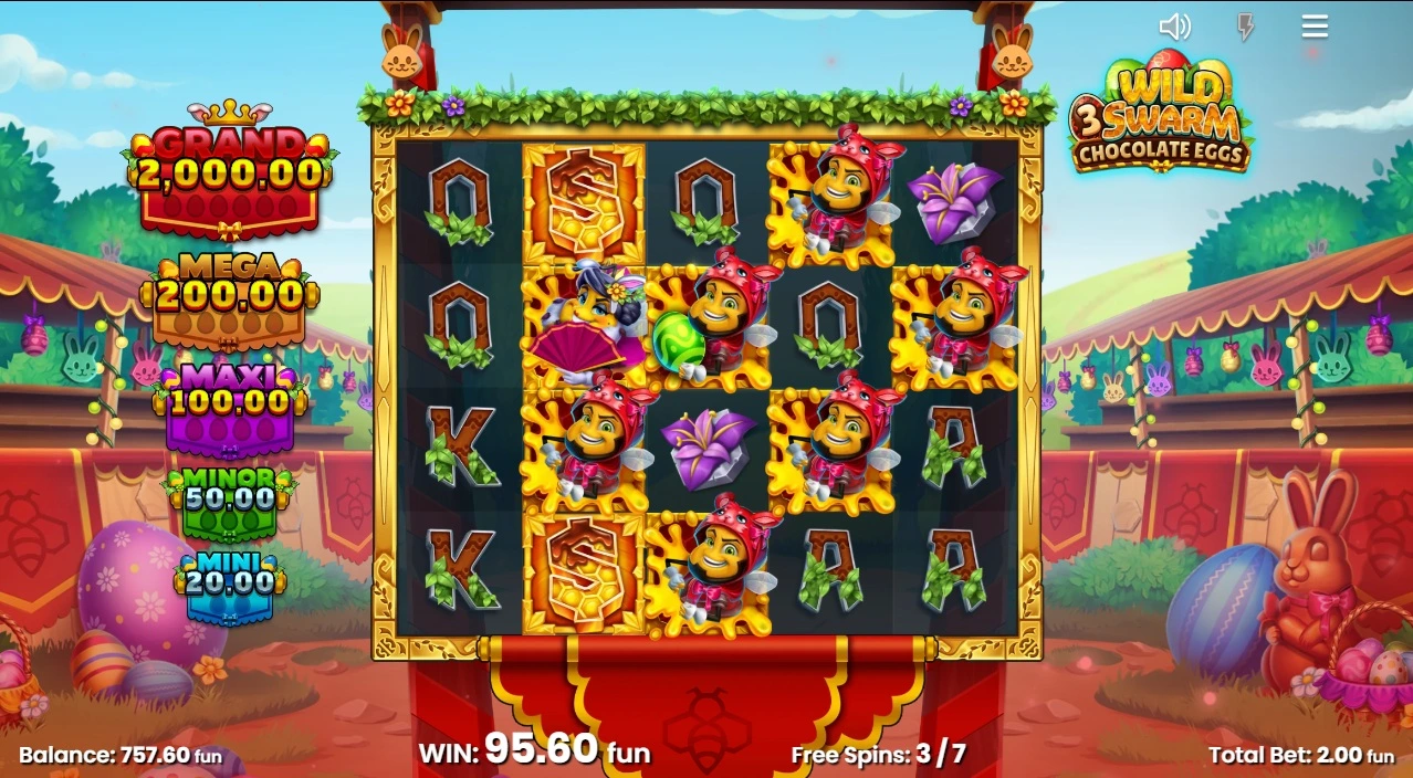Wild Swarm 3: Chocolate Eggs (Push Gaming)