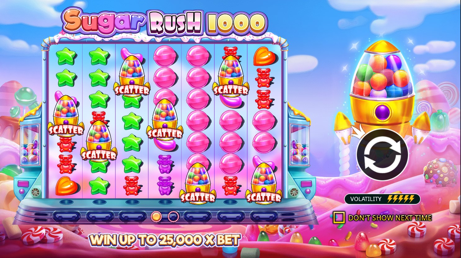 Sugar rush slot demo