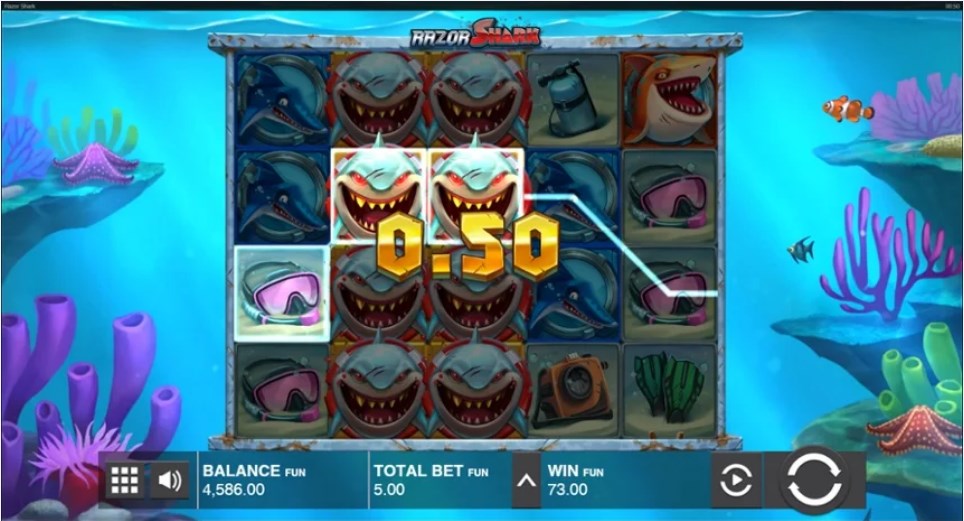 Razor Shark » A videoslot from Push Gaming
