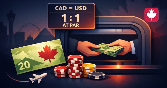 Canadian Dollar at the Price of the U.S. Dollar: How Las Vegas Casinos Created a Tourism Boom with the “At Par” Program