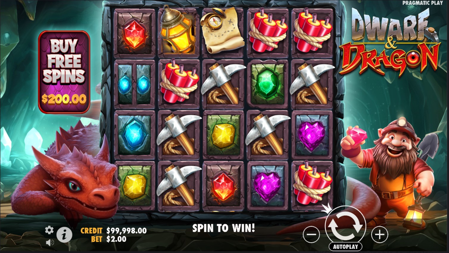 Dwarf & Dragon Slot Game (94.05% RTP) - Free Demo Play & Reviews