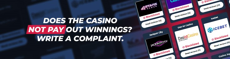complaint about online casinos