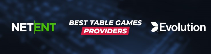  table games providers