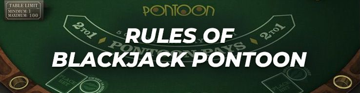 Rules of blackjack pontoon