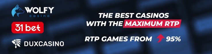 Best casinos with max RTP