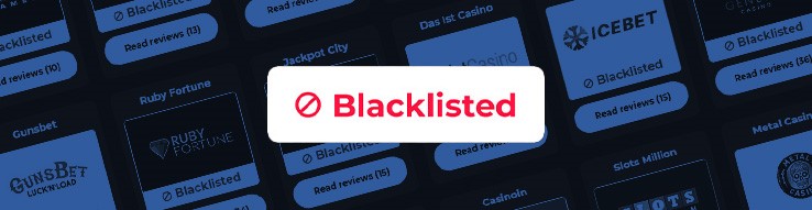 Blacklisted online casinos