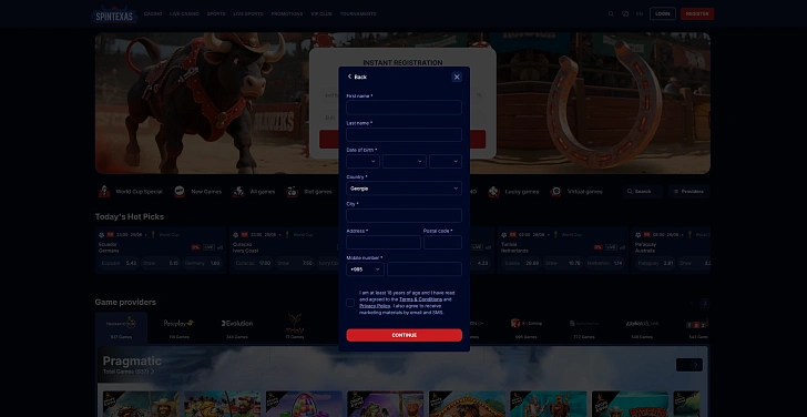Screenshot 20Bet