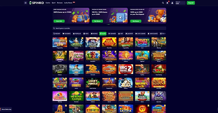 Screenshot 20Bet
