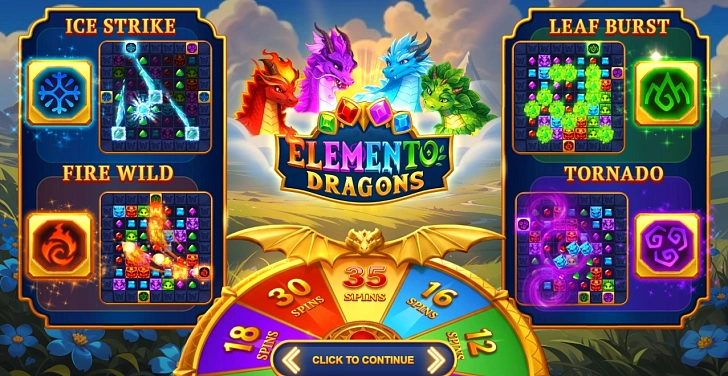 Base game: layout, bet controls and balance display.