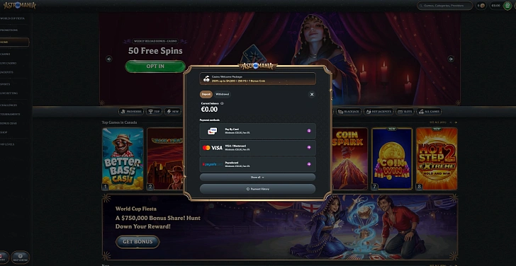 Screenshot 20Bet