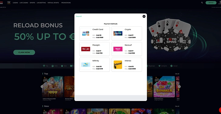 Screenshot 20Bet