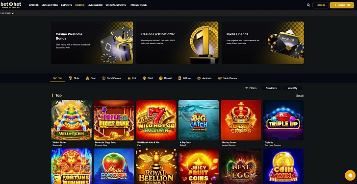 Screenshot 20Bet