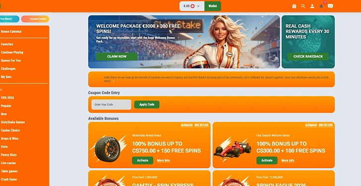 Screenshot 20Bet