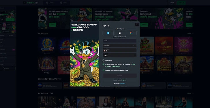 Screenshot 20Bet