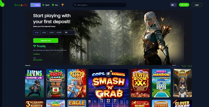 Screenshot 20Bet