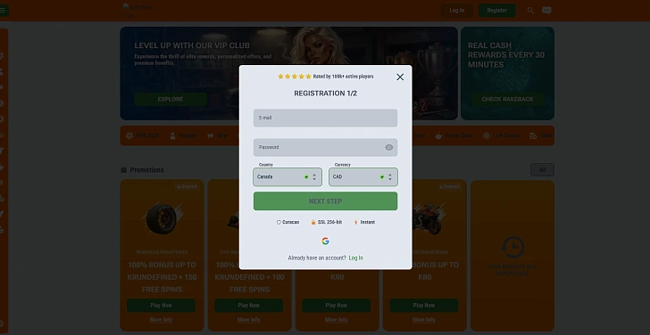 Screenshot 20Bet