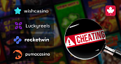 RTP Check at Casinos from the Rating: Rocket Win, Wish Casino, Puma Casino, and Others.