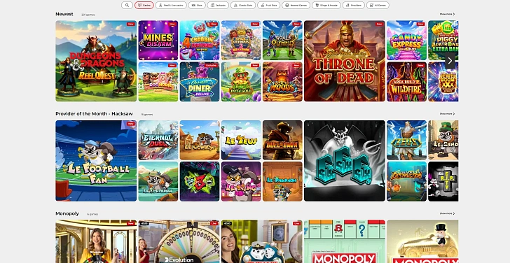 Screenshot 20Bet