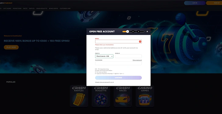 Screenshot 20Bet