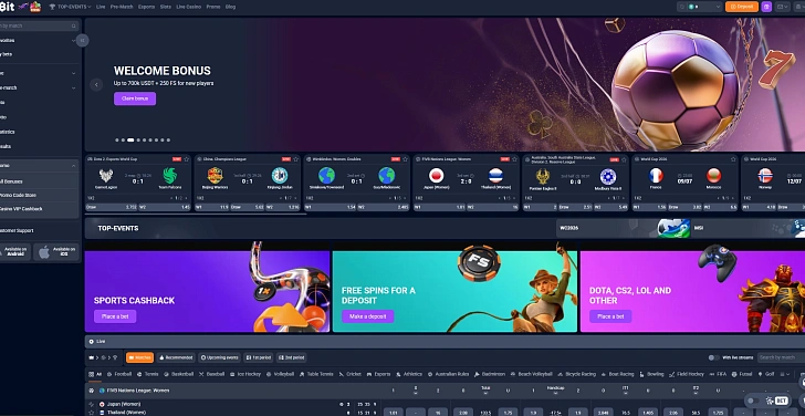 Screenshot 20Bet