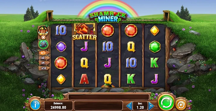 Gameplay process: wins, multipliers and cascade behaviour.