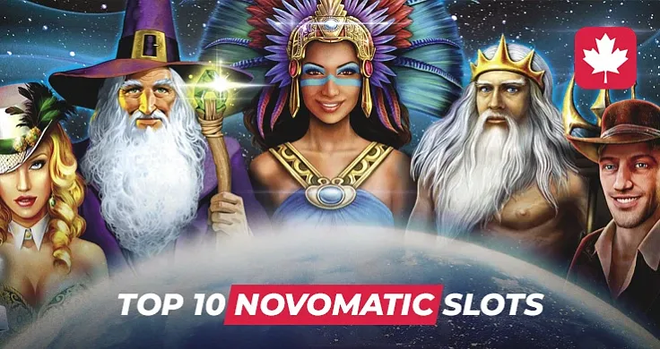 TOP 5 slots from Novomatic: Analysis of the best games from the legendary provider