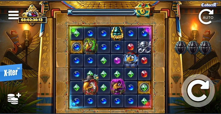Bonus game: free spins, retriggers and bonus-round rules.