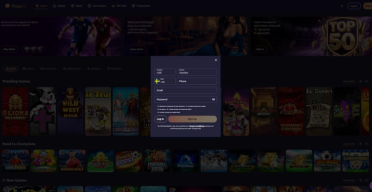 Screenshot 20Bet
