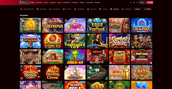 Screenshot 20Bet