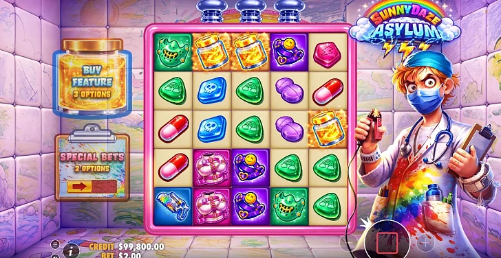 Gameplay process: wins, multipliers and cascade behaviour.