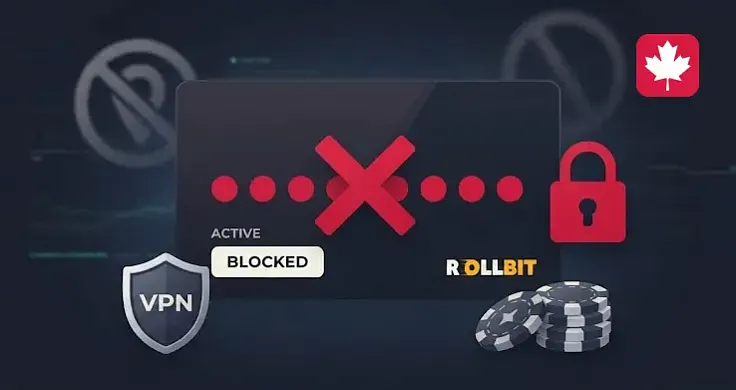 Rollbit blocked a player with a balance of around $250,000 over VPN use and breaches of the rules