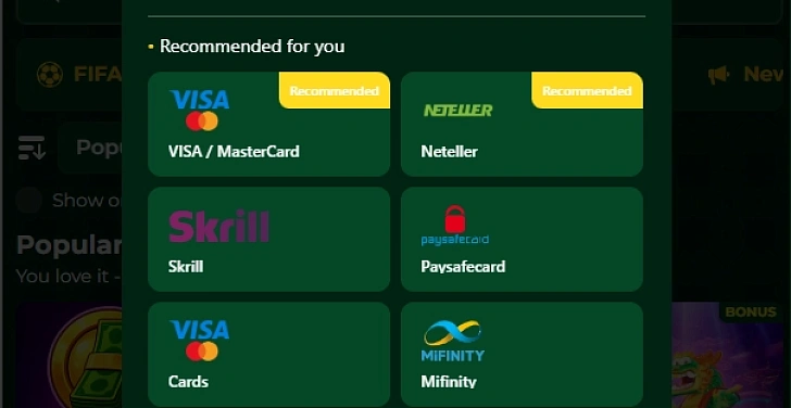 Screenshot 20Bet