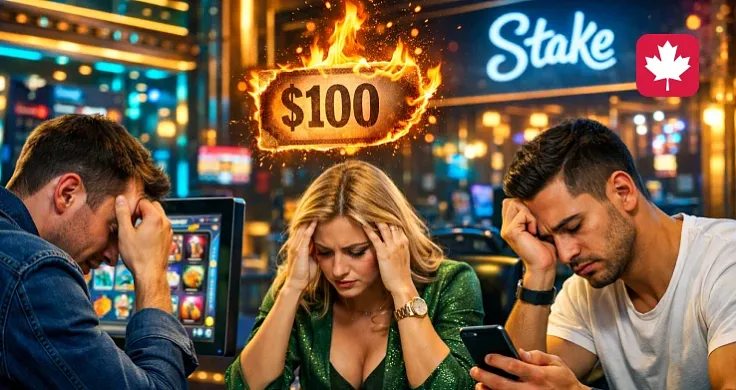 Stake cancels $100 holiday bonuses, citing technical error; players complain