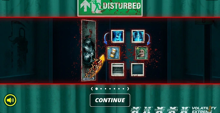 Base game: layout, bet controls and balance display.