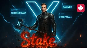 How Stake was advertised in X through a massive butthurt