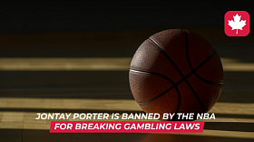 Jontay Porter is banned by the NBA for breaking gambling laws.