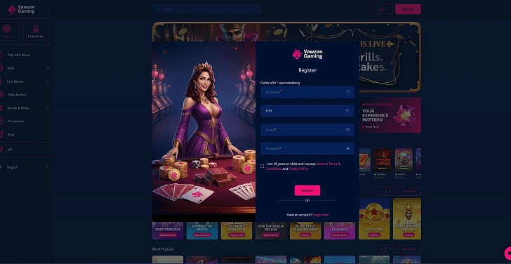 Screenshot 20Bet
