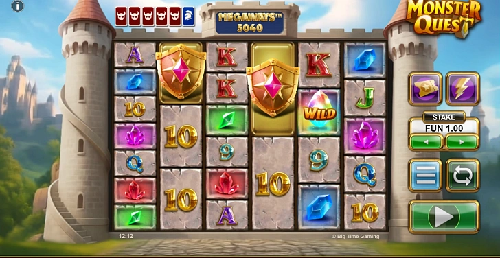 Gameplay process: wins, multipliers and cascade behaviour.
