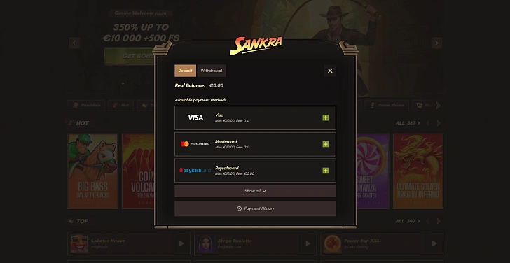 Screenshot 20Bet