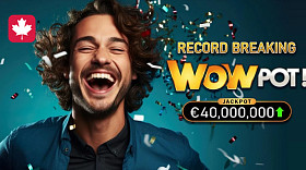 €40+ Million in WowPOT! Jackpot Network – New Prize Pool