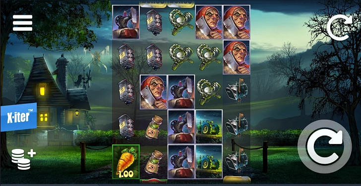 Gameplay process: wins, multipliers and cascade behaviour.