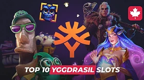 TOP 10 slots from Yggdrasil: how to find your favorite slot