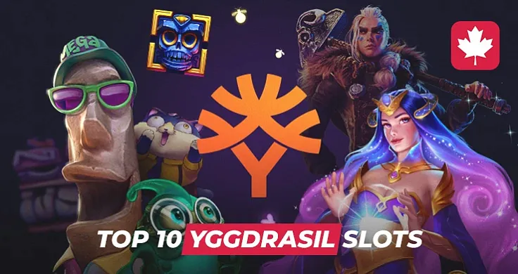 TOP 10 slots from Yggdrasil: how to find your favourite slot