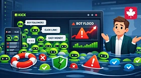 The End of the Kick Era? The Platform Is Drowning in Bots, and Management Shrugs