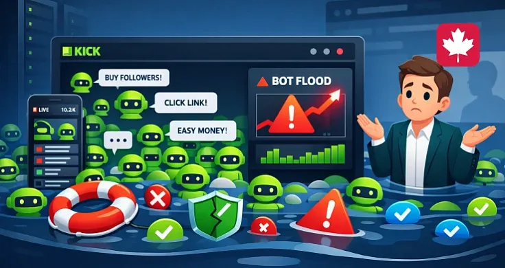 The End of the Kick Era? The Platform Is Drowning in Bots, and Management Shrugs
