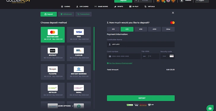 Screenshot 20Bet
